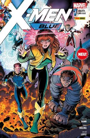Cover of X-Men: Blue 1 - Reise ins Blaue