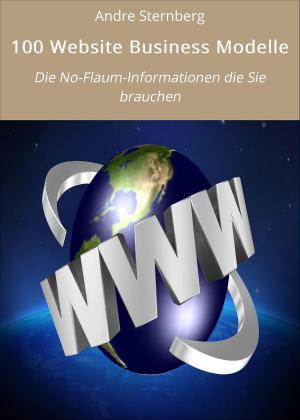 Book cover of 100 Website Business Modelle