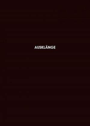 Cover of the book Ausklänge by Alessandro Dallmann