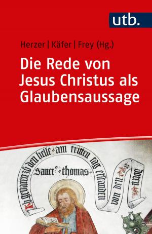 Cover of Die Rede von Jesus Christus als Glaubensaussage