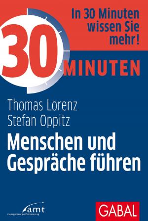 Cover of the book 30 Minuten Menschen und Gespräche führen by Andreas Buhr, Florian Feltes