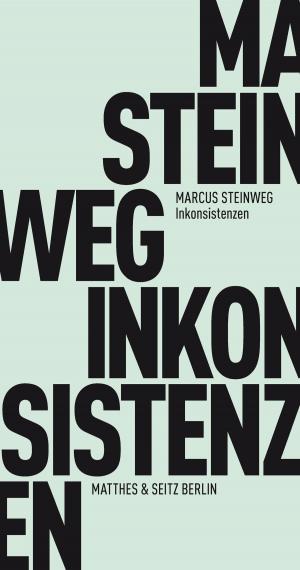Cover of the book Inkonsistenzen by Hannes Bajohr