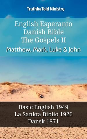 bigCover of the book English Esperanto Danish Bible - The Gospels II - Matthew, Mark, Luke & John by 
