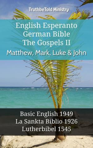 bigCover of the book English Esperanto German Bible - The Gospels II - Matthew, Mark, Luke & John by 