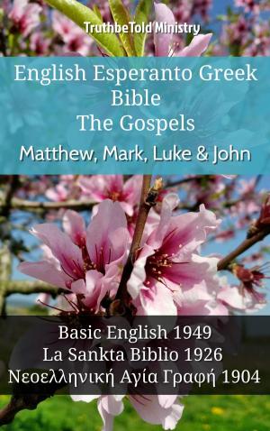 Book cover of English Esperanto Greek Bible - The Gospels - Matthew, Mark, Luke & John