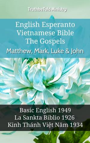 Cover of English Esperanto Vietnamese Bible - The Gospels - Matthew, Mark, Luke & John