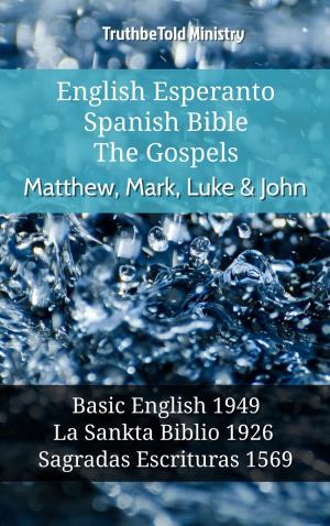 bigCover of the book English Esperanto Spanish Bible - The Gospels - Matthew, Mark, Luke & John by 