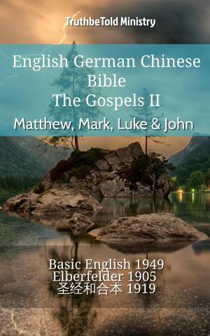 bigCover of the book English German Chinese Bible - The Gospels II - Matthew, Mark, Luke & John by 