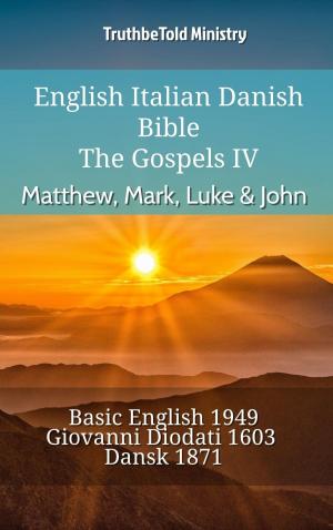 bigCover of the book English Italian Danish Bible - The Gospels IV - Matthew, Mark, Luke & John by 