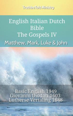bigCover of the book English Italian Dutch Bible - The Gospels IV - Matthew, Mark, Luke & John by 