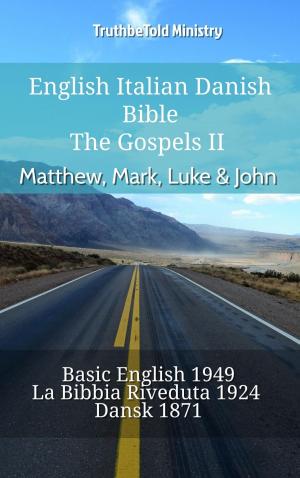 bigCover of the book English Italian Danish Bible - The Gospels II - Matthew, Mark, Luke & John by 