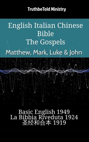 bigCover of the book English Italian Chinese Bible - The Gospels - Matthew, Mark, Luke & John by 