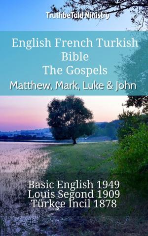 Cover of the book English French Turkish Bible - The Gospels - Matthew, Mark, Luke & John by TruthBeTold Ministry