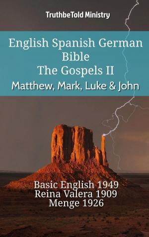 Cover of the book English Spanish German Bible - The Gospels II - Matthew, Mark, Luke & John by Bill Schroeder, M.R. Steele
