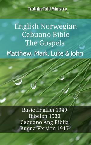 Cover of the book English Norwegian Cebuano Bible - The Gospels - Matthew, Mark, Luke & John by Carole McDonnell