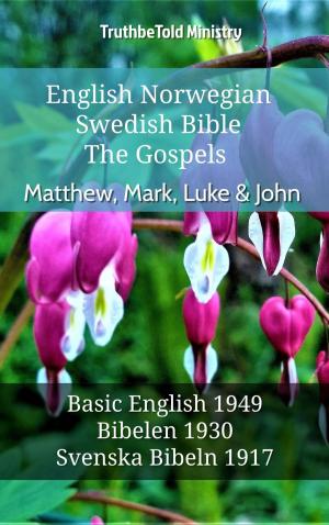 Cover of the book English Norwegian Swedish Bible - The Gospels - Matthew, Mark, Luke & John by Mark Vedder