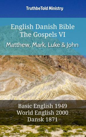 Book cover of English Danish Bible - The Gospels VI - Matthew, Mark, Luke and John