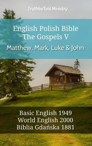 Cover of English Polish Bible - The Gospels V - Matthew, Mark, Luke and John