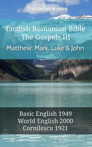 bigCover of the book English Romanian Bible - The Gospels III - Matthew, Mark, Luke and John by 
