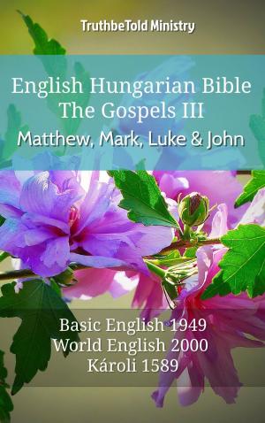 bigCover of the book English Hungarian Bible - The Gospels III - Matthew, Mark, Luke and John by 