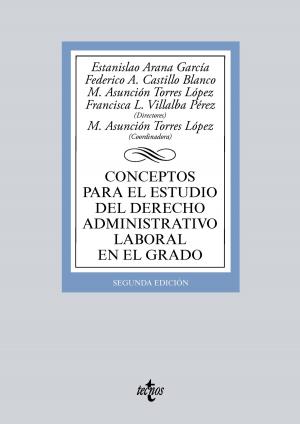 Book cover of Conceptos para el estudio del derecho administrativo laboral en el grado