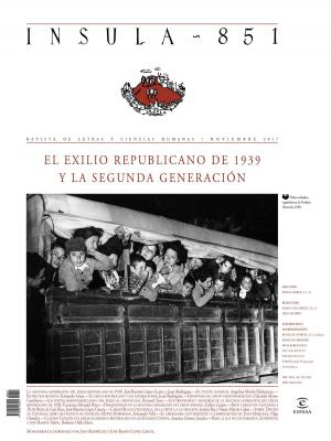 Cover of the book El exilio republicano de 1939 y la segunda generación by David Safier