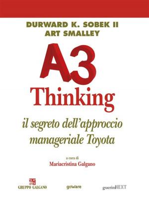 Cover of the book A3 Thinking. Il segreto dell’approccio manageriale Toyota by Luciano Boccucci