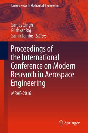 Cover of the book Proceedings of the International Conference on Modern Research in Aerospace Engineering by Qiang Wang