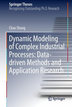 Cover of the book Dynamic Modeling of Complex Industrial Processes: Data-driven Methods and Application Research by Céline Henoumont, Dimitri Stanicki, Sébastien Boutry, Estelle Lipani, Sarah Belaid, Robert N. Muller, Luce Vander Elst, Sophie Laurent