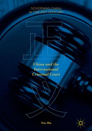 Cover of the book China and the International Criminal Court by Li Gan, Zhichao Yin, Jijun Tan
