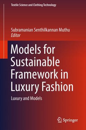 Cover of the book Models for Sustainable Framework in Luxury Fashion by Jenny Wilson