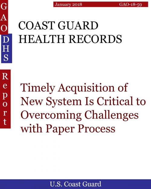 Cover of the book COAST GUARD HEALTH RECORDS by Hugues Dumont, Hugues DUMONT