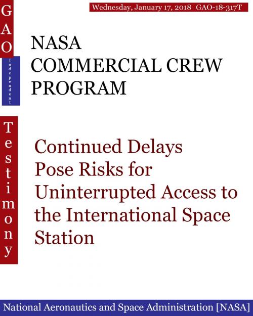 Cover of the book NASA COMMERCIAL CREW PROGRAM by Hugues Dumont, Hugues DUMONT