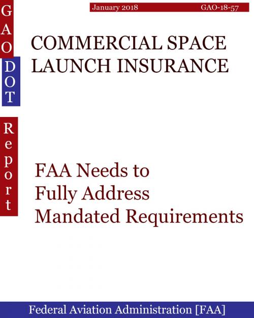 Cover of the book COMMERCIAL SPACE LAUNCH INSURANCE by Hugues Dumont, Hugues DUMONT