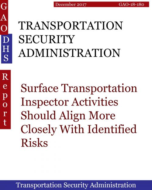Cover of the book TRANSPORTATION SECURITY ADMINISTRATION by Hugues Dumont, Hugues DUMONT