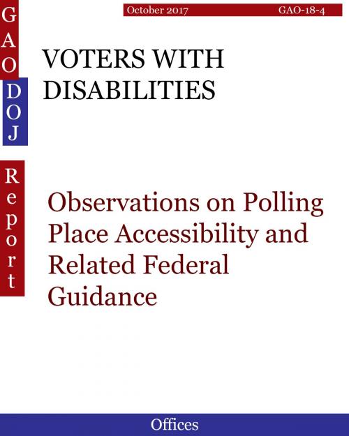 Cover of the book VOTERS WITH DISABILITIES by Hugues Dumont, Hugues DUMONT