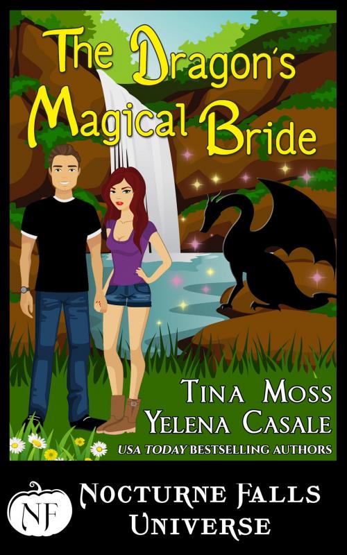 Cover of the book The Dragon's Magical Bride by Tina Moss, Yelena Casale, Sugar Skull Books