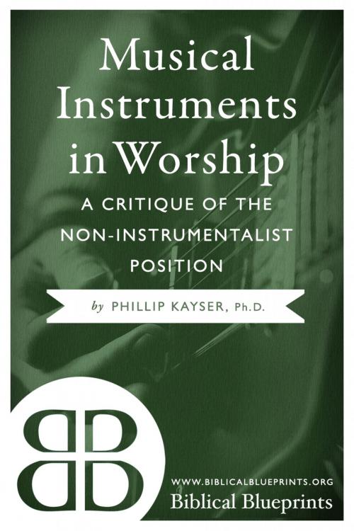 Cover of the book Musical Instruments in Worship by Phillip Kayser, Biblical Blueprints
