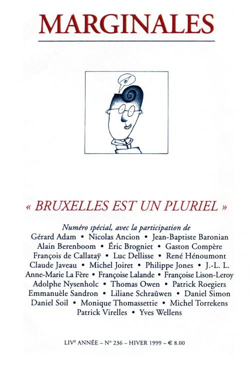 Cover of the book Bruxelles est un pluriel by Collectif, Ker