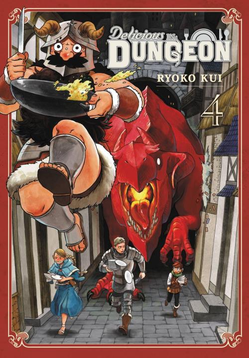 Cover of the book Delicious in Dungeon, Vol. 4 by Ryoko Kui, Yen Press