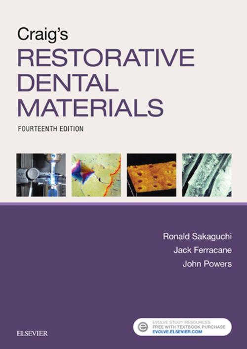 Cover of the book Craig's Restorative Dental Materials - E-Book by Ronald L. Sakaguchi, DDS, PhD, MS, MBA, Jack Ferracane, PhD, John M. Powers, PhD, Elsevier Health Sciences