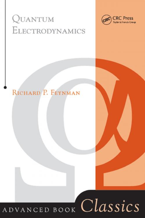Cover of the book Quantum Electrodynamics by Richard P. Feynman, CRC Press
