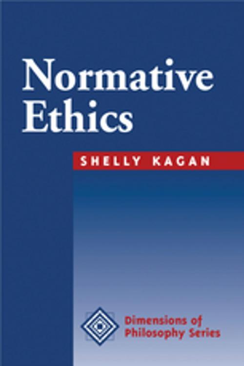 Cover of the book Normative Ethics by Shelly Kagan, Taylor and Francis