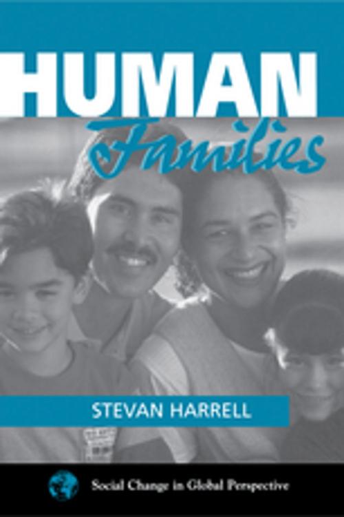 Cover of the book Human Families by Stevan Harrell, Taylor and Francis