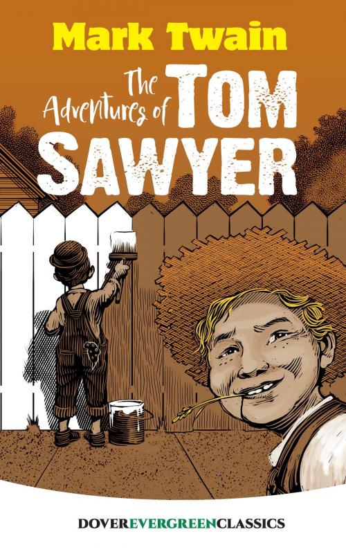 Cover of the book The Adventures of Tom Sawyer by Mark Twain, Dover Publications