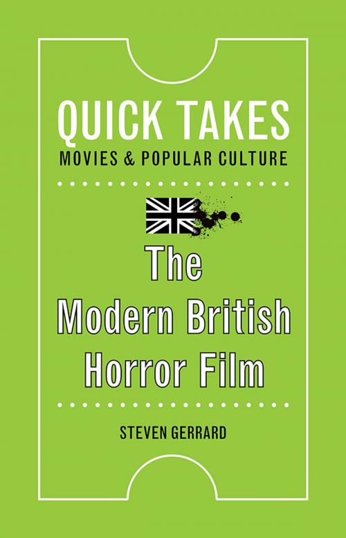 Cover of the book The Modern British Horror Film by Steven Gerrard, Rutgers University Press
