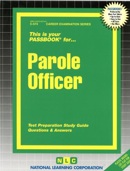 Cover of the book Parole Officer by National Learning Corporation, National Learning Corporation