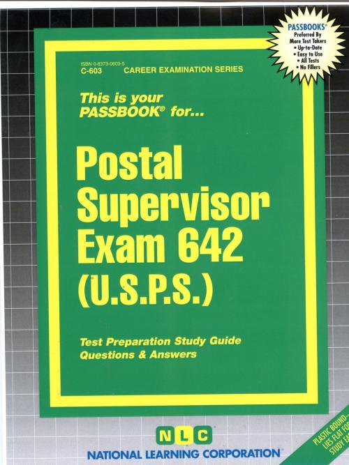 Cover of the book Postal Supervisor Exam 642 (USPS) by National Learning Corporation, National Learning Corporation