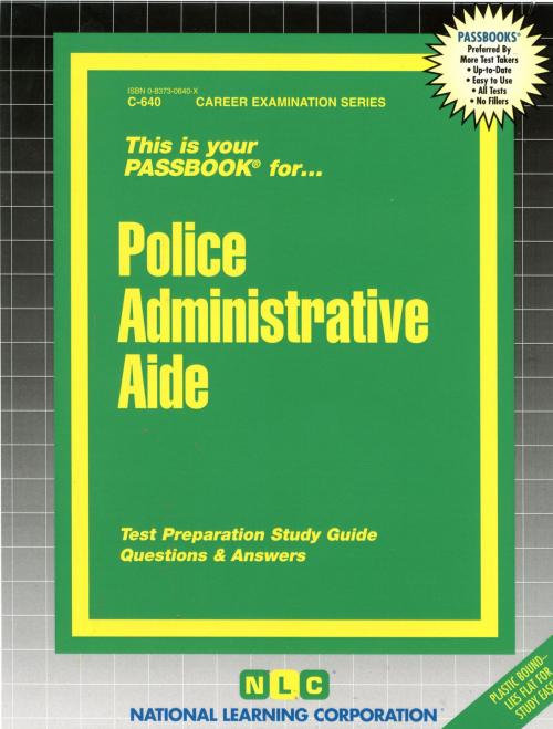 Cover of the book Police Administrative Aide by National Learning Corporation, National Learning Corporation