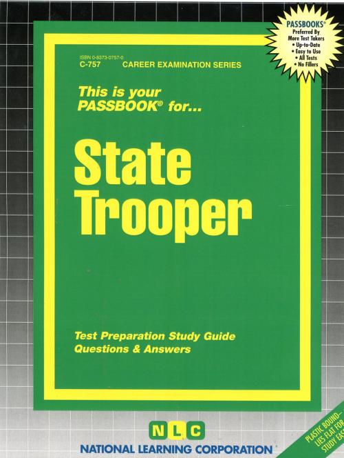 Cover of the book State Trooper by National Learning Corporation, National Learning Corporation